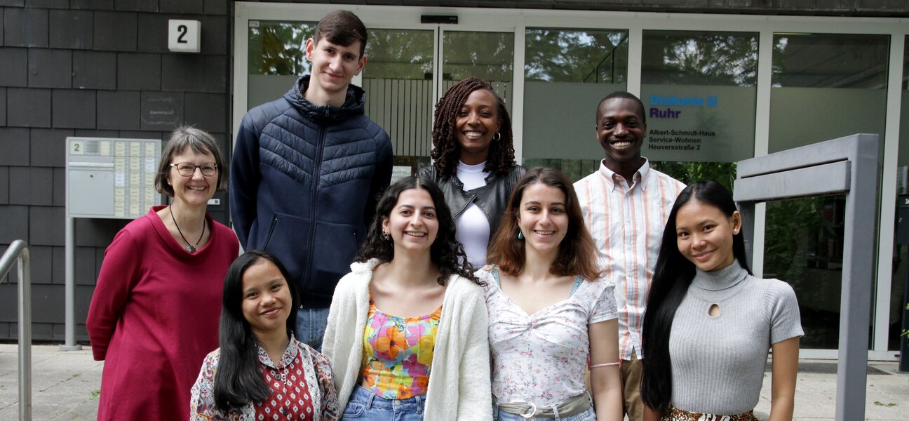 Internationale Studierende besuchen Diakonie Ruhr