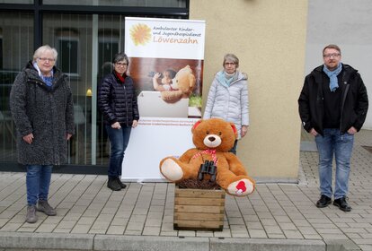 Übergabe Mitarbeitendenspende