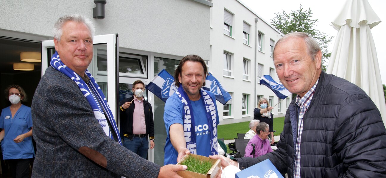 Rasen VfL Bochum am Haus am Luthergarten