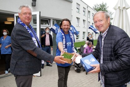 Rasen VfL Bochum am Haus am Luthergarten