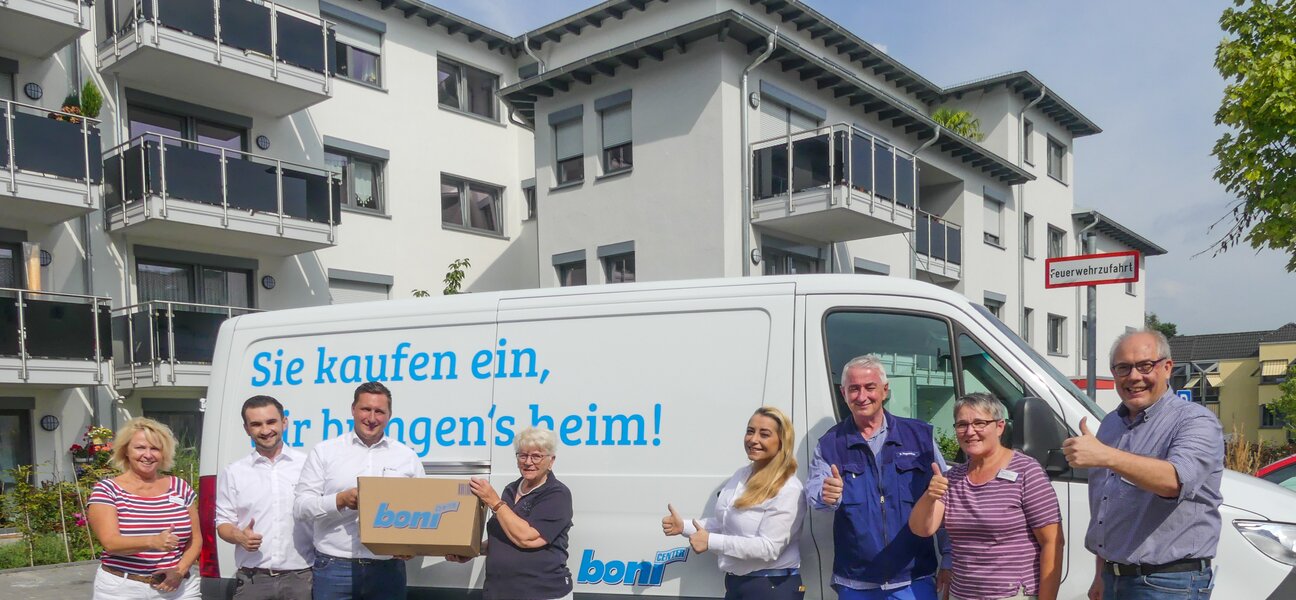 Lieferservice Boni Center Service Wohnen Feierabendhäuser